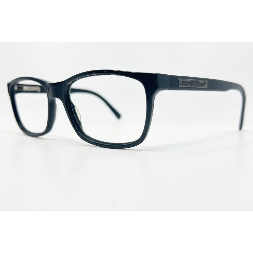 Banana Republic Eyeglasses Mens Black Cody 0807 140 Rectangular Frames 39373